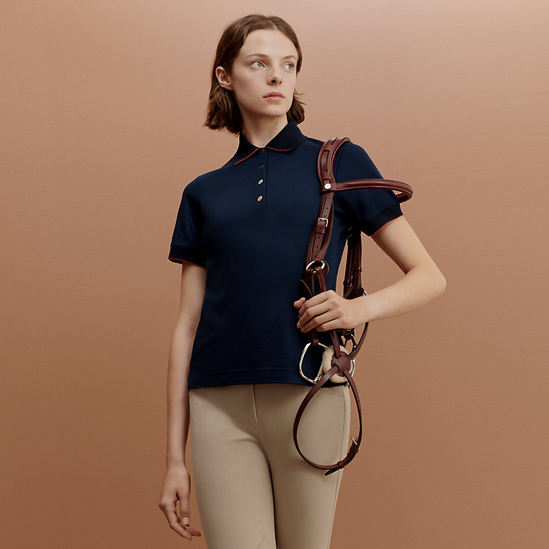 Double Jeu technical polo | Hermès Mainland China Double Jeu technical polo | Hermès Mainland China